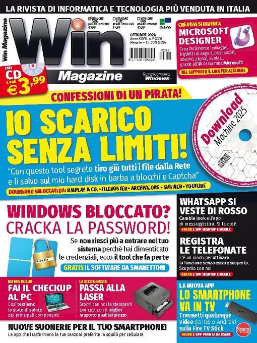 Title details for Win magazine by Sprea S.p.A. - Available